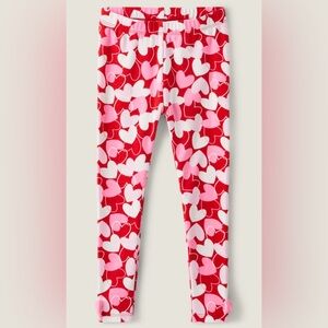 Gymboree Girls Heart Leggings - Valentine Cutie